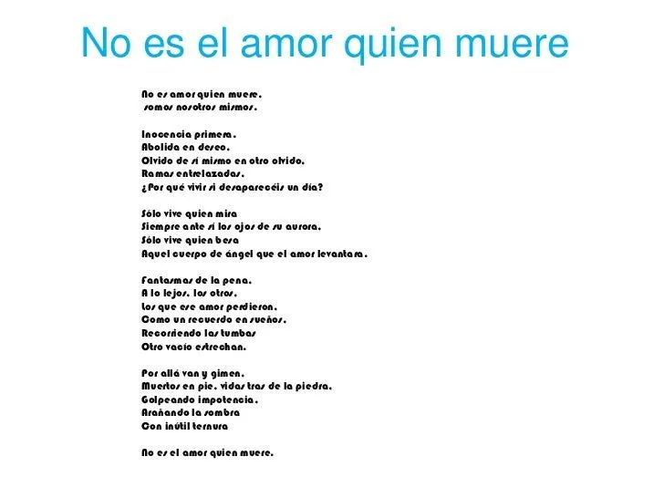 Poemas cortos con su autor y titulo - Imagui