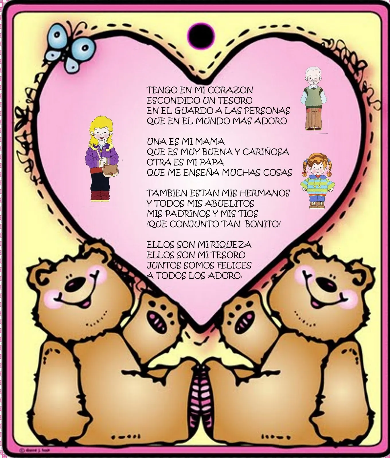 Recursos para Primaria e Infantil: Poemas del Día de la Familia Recursos para Primaria e Infantil: Poemas del Día de la Familia