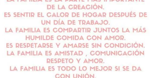 Poemas para la familia - Todo sobre las poesías de familia Poemas para la familia - Todo sobre las poesías de familia