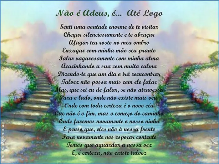 Poemas, frases e mensagens sobre adeus - Páginas | Luso-Poemas Poemas, frases e mensagens sobre adeus - Páginas | Luso-Poemas