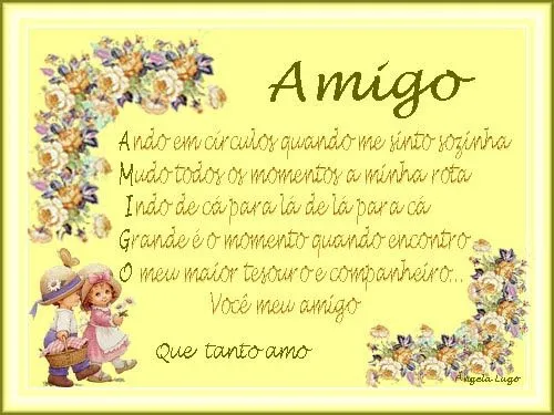 Poemas, frases e mensagens sobre amigo - Páginas | Luso-Poemas Poemas, frases e mensagens sobre amigo - Páginas | Luso-Poemas