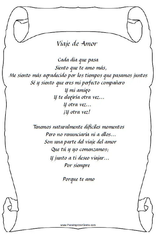 Poemas - Para Imprimir Gratis - ParaImprimirGratis.com