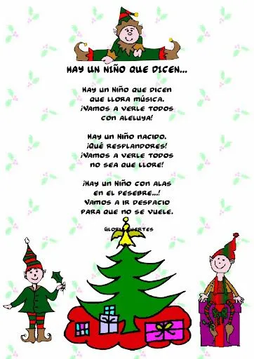 POESIAS DE NAVIDAD PARA NIÑOS