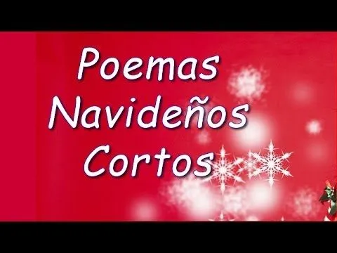 Poemas Navideños Cortos, Que es La Navidad? - YouTube