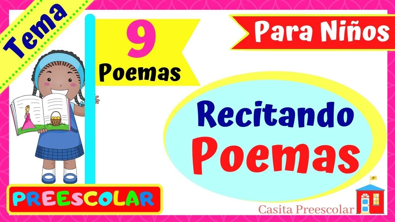 POEMAS Para Niños #Aprendeencasa - YouTube