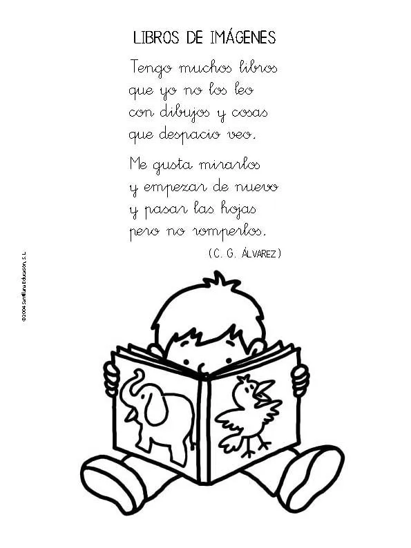 Poemas cortos para niños de primaria de 10 años - Imagui