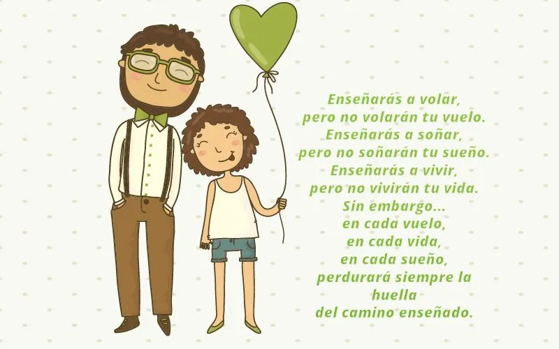 Poemas del día del padre que te harán lucir con tu papá