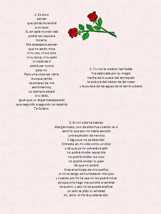 Poemas "te quiero, Te quise y Te querre Siempre. - Monografias.com Poemas "te quiero, Te quise y Te querre Siempre. - Monografias.com
