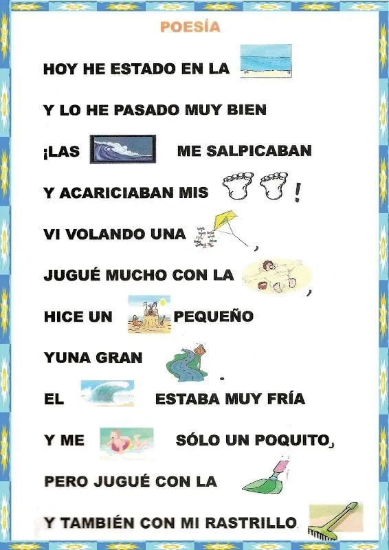 Poemas y rimas infantiles del verano para niños | Verano ...