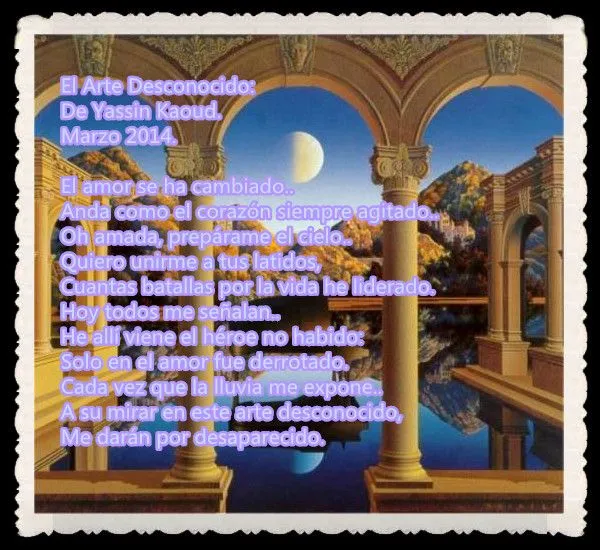 POEMAS Y TRADUCCIONES DE YASSIN KAOUD | Fannyjemwong's Blog