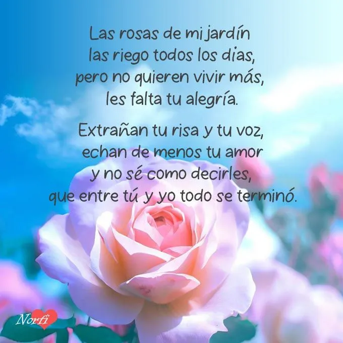 Poemas y versos cortos de amor sentimentales para Facebook