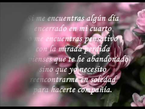Poesia de Amor para una Mujer - YouTube