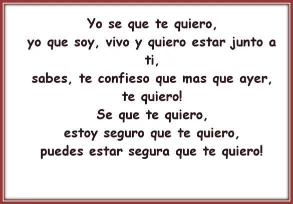 Una poesia corta - Imagui