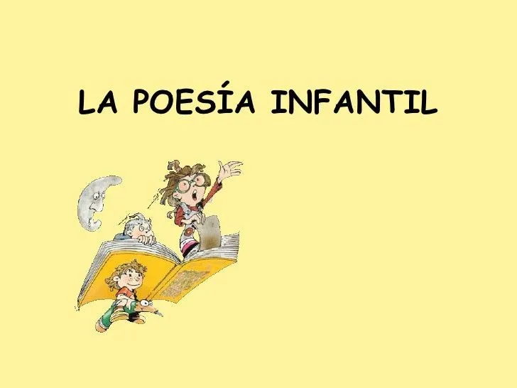 La poesía infantil