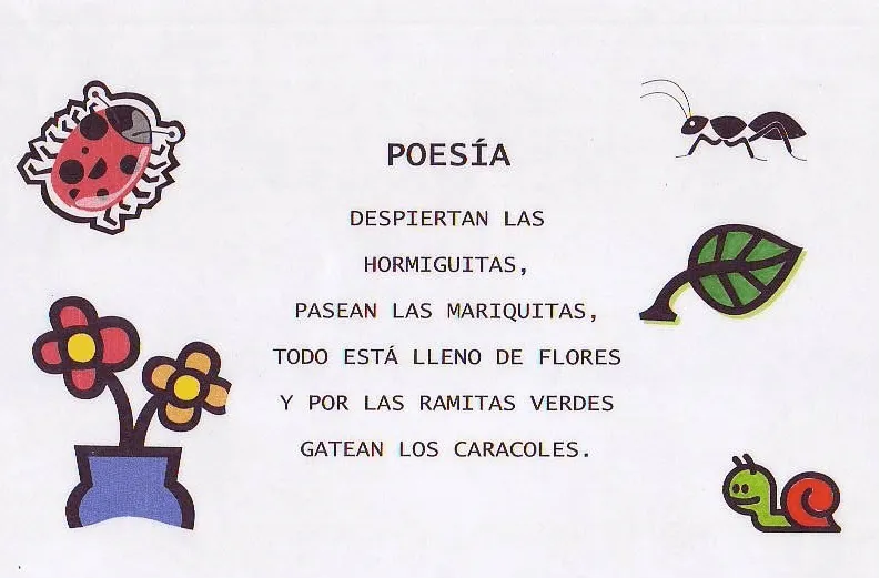 POESÍA “LOS ANIMALES EN PRIMAVERA” | la luz de mi clase POESÍA “LOS ANIMALES EN PRIMAVERA” | la luz de mi clase