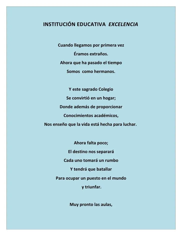 Poesía: Promoción de Excelencia