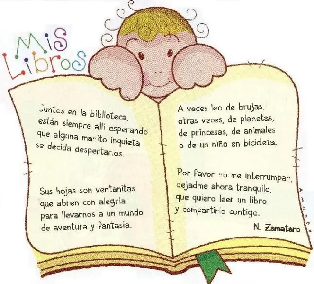 Poesía "Mis libros" N. Zamataro. | CARTELERAS ESCOLARES | Pinterest Poesía "Mis libros" N. Zamataro. | CARTELERAS ESCOLARES | Pinterest