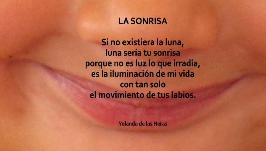poesía LA SONRISA | El baúl de mis poesías