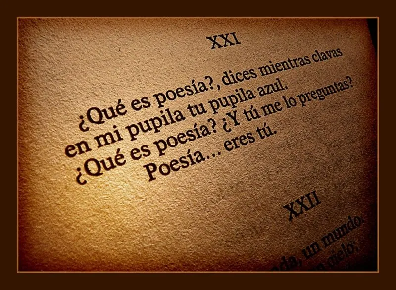 poesía « Tristes armas si no son las palabras