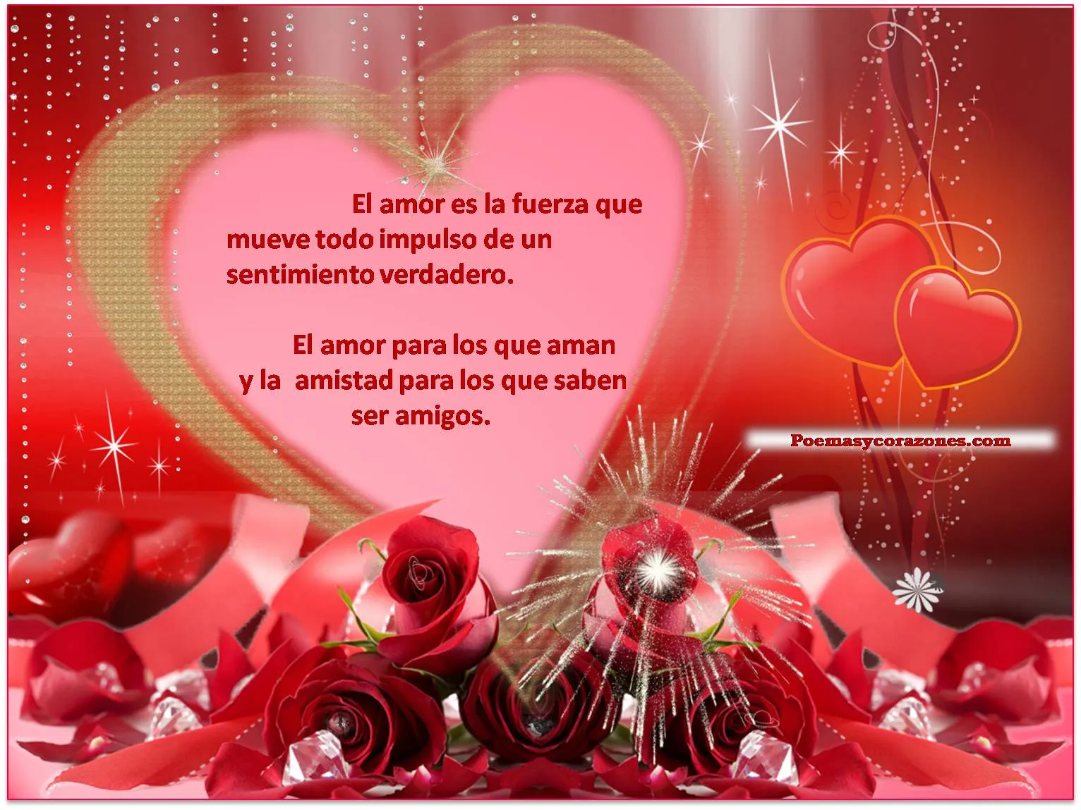 Poesías de amor y amistad | Poemas y Corazones Poesías de amor y amistad | Poemas y Corazones