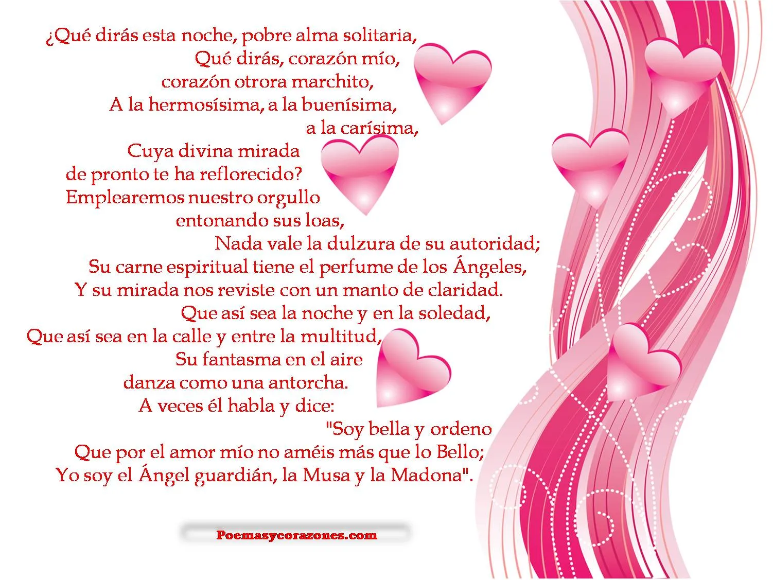 Poesías de amor y amistad ~ Poemas y Corazones Poesías de amor y amistad ~ Poemas y Corazones