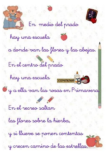 POESIAS ILUSTRADAS PARA NIÑOS