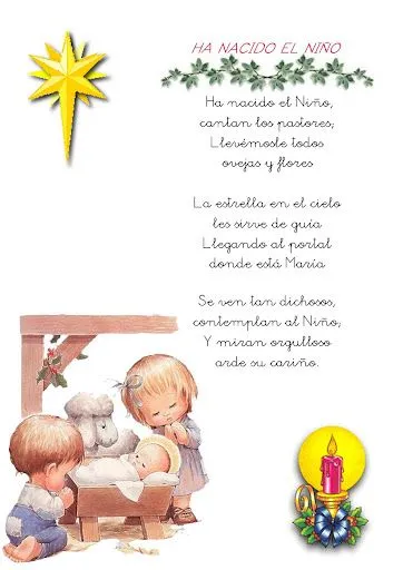 POESIAS DE NAVIDAD PARA NIÑOS | infantil 2.0
