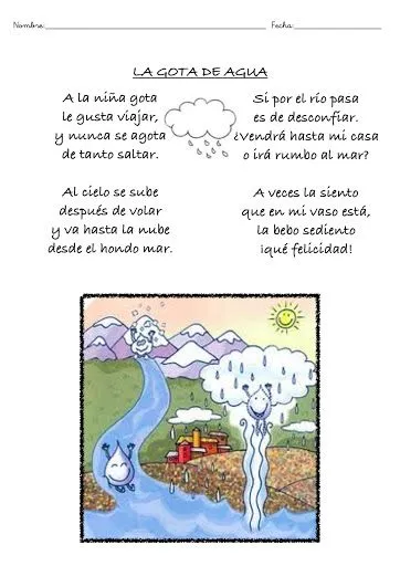 POESIAS PARA NIÑOS CON DIBUJOS