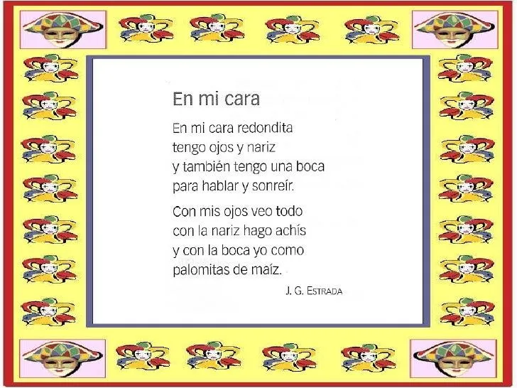 Poesias retahílas y canciones E.I. 3 años