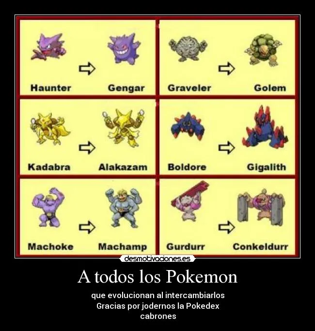A todos los Pokemon | Desmotivaciones A todos los Pokemon | Desmotivaciones