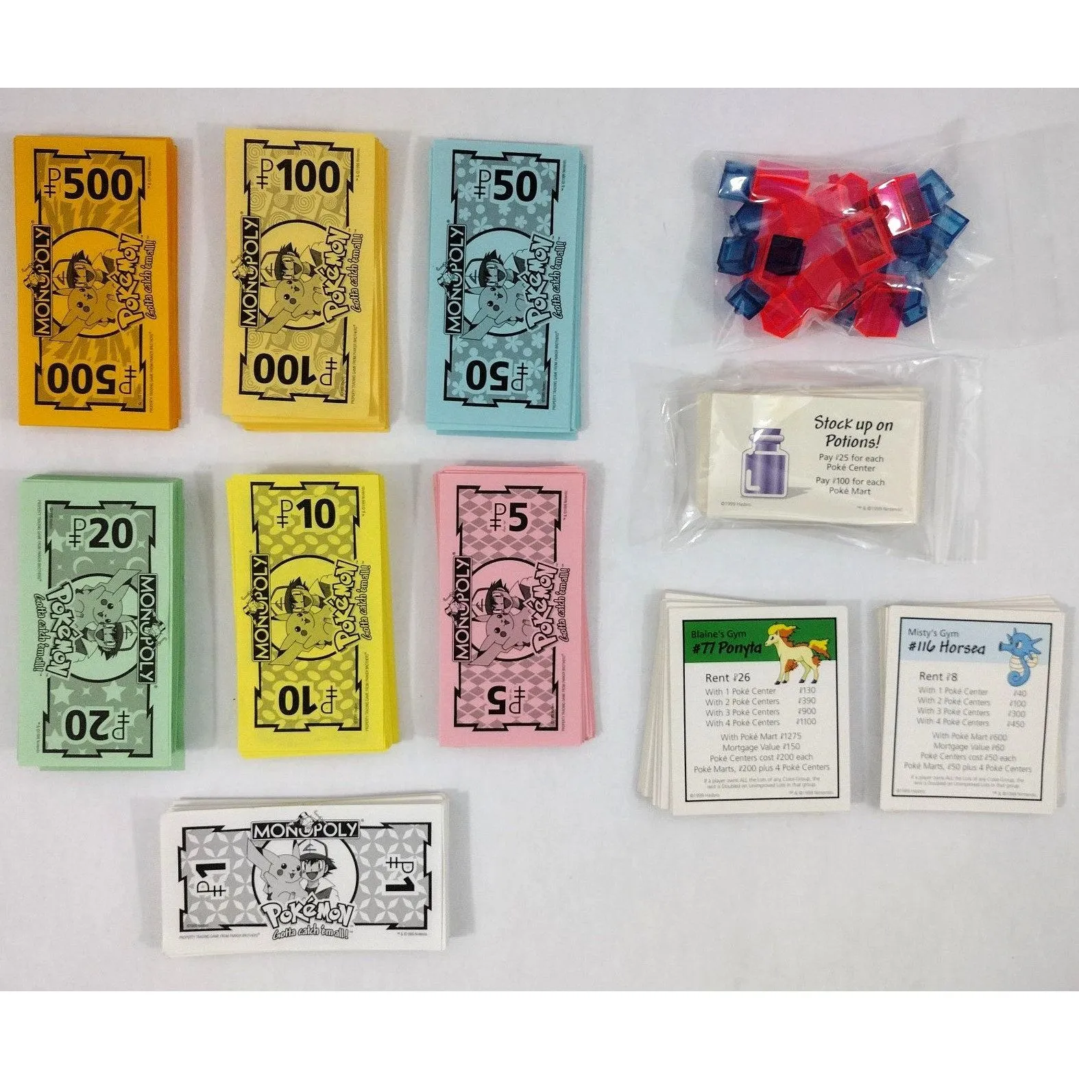Pokemon Monopoly 1998 piezas de repuesto piezas tarjetas - Etsy México Pokemon Monopoly 1998 piezas de repuesto piezas tarjetas - Etsy México