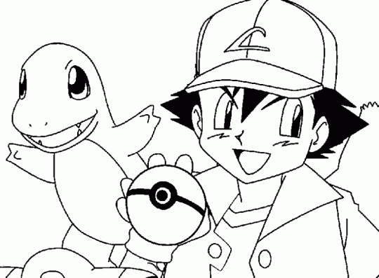 Pokemon-para-colorear-ash-540x ...