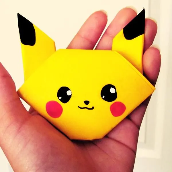 Pokemon Pikachu en OrigamiBienvenidos al mundo del : Origami ...