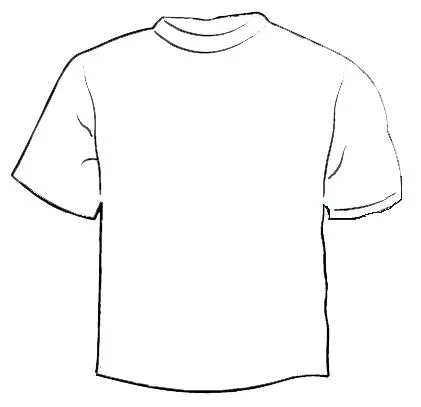 Polera para dibujar - Imagui