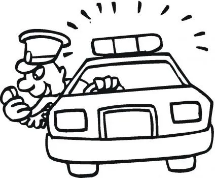 Policeman para colorear - Imagui