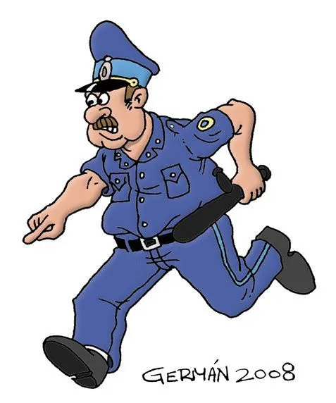 Policía - El Humor de Germán para todo el Mundo. Policía - El Humor de Germán para todo el Mundo.