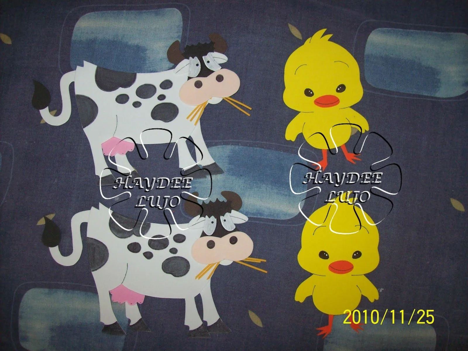 Pollitos en foami - Imagui