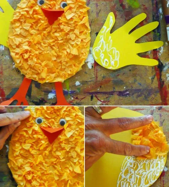 Pollitos - Manualidades Infantiles