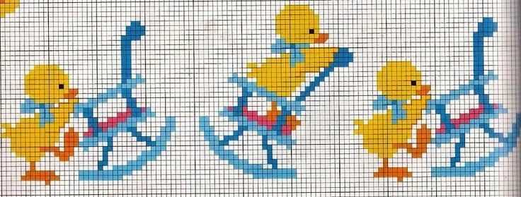 Pollitos en mecedoras | Superfavoritos | Pinterest | Cross Stitch ... Pollitos en mecedoras | Superfavoritos | Pinterest | Cross Stitch ...