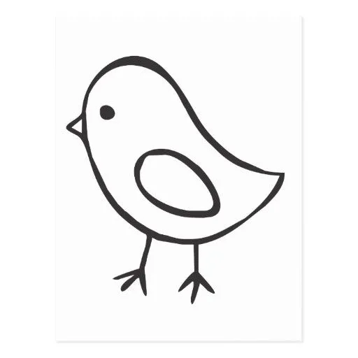 Pollo del bebé en bosquejo blanco y negro tarjetas postales de Zazzle. Pollo del bebé en bosquejo blanco y negro tarjetas postales de Zazzle.