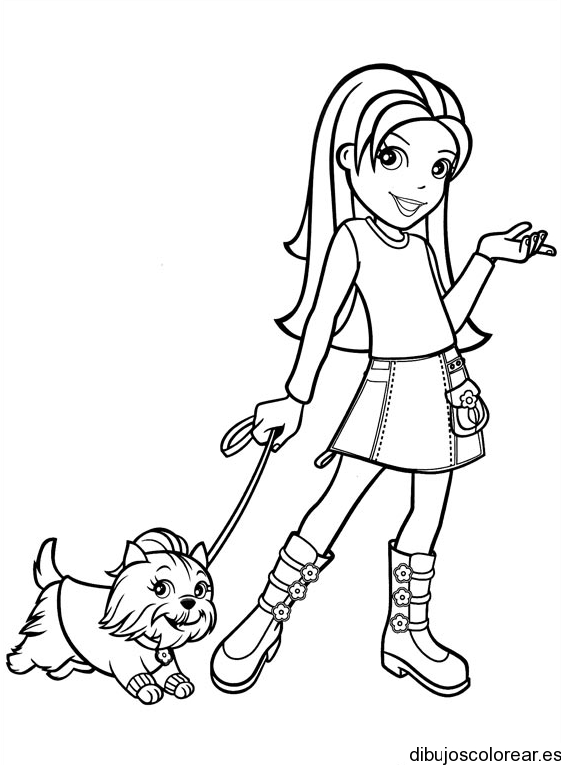 Polly Pocket | Dibujos para Colorear