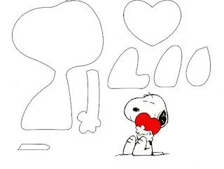 Pomelo ♡ DIY: DIY: un Snoopy de goma eva.