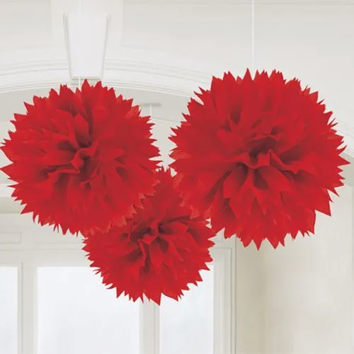Pompones de papel para decorar fiestas. Combínalos con abánicos de ... Pompones de papel para decorar fiestas. Combínalos con abánicos de ...