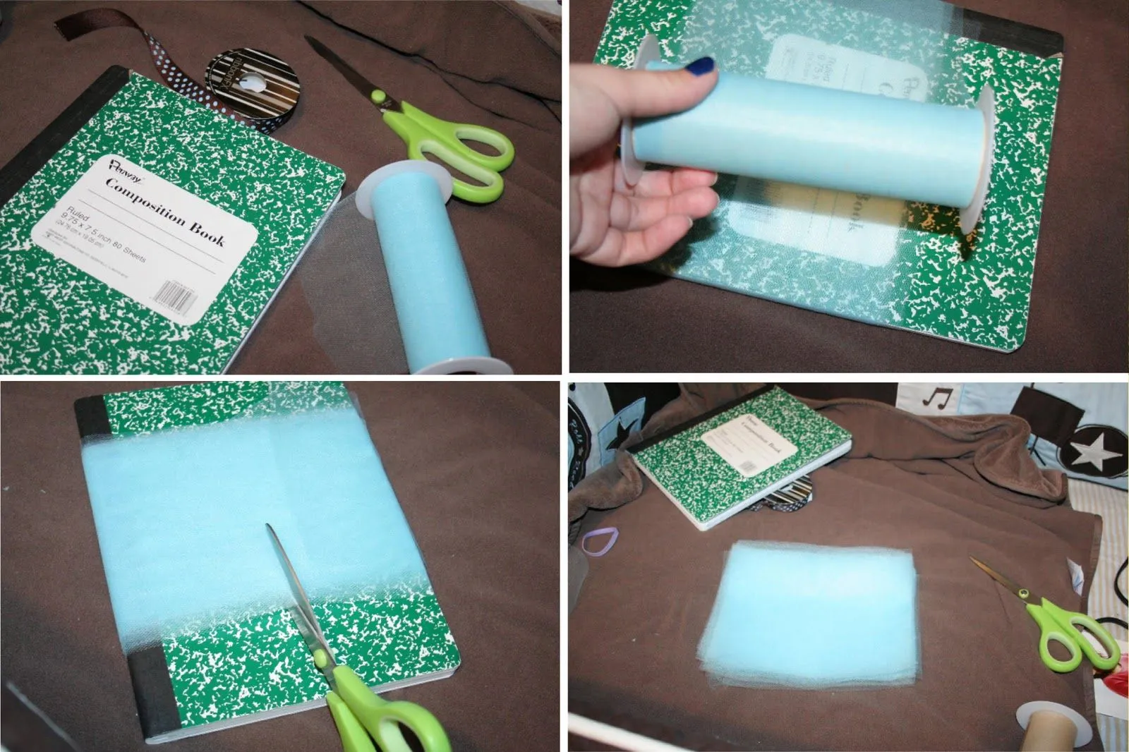 Cómo hacer pompones de tul : Baby-