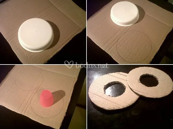 Pompones de tul para decorar tu boda