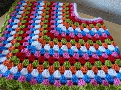 Poncho a crochet facil - Imagui
