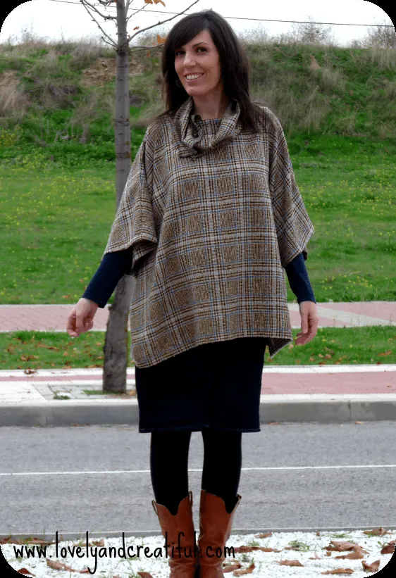 Poncho. Patrón incluido | Lovely And Creatiful Poncho. Patrón incluido | Lovely And Creatiful