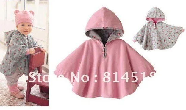 Molde poncho polar para bebé - Imagui