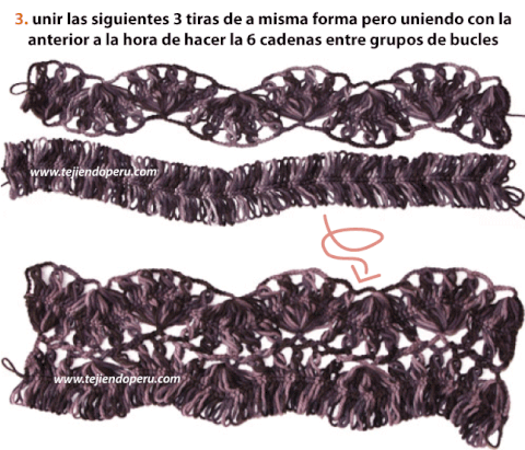 Poncho de ocho tiras - Tejiendo Perú...
