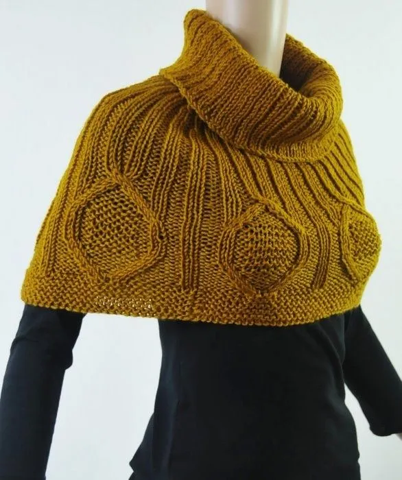 Ponchos cortos tejidos a crochet - Imagui